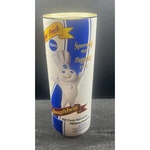Pillsbury Doughboy Soft Foam Squeezable In A Can 6"w/Stand‎